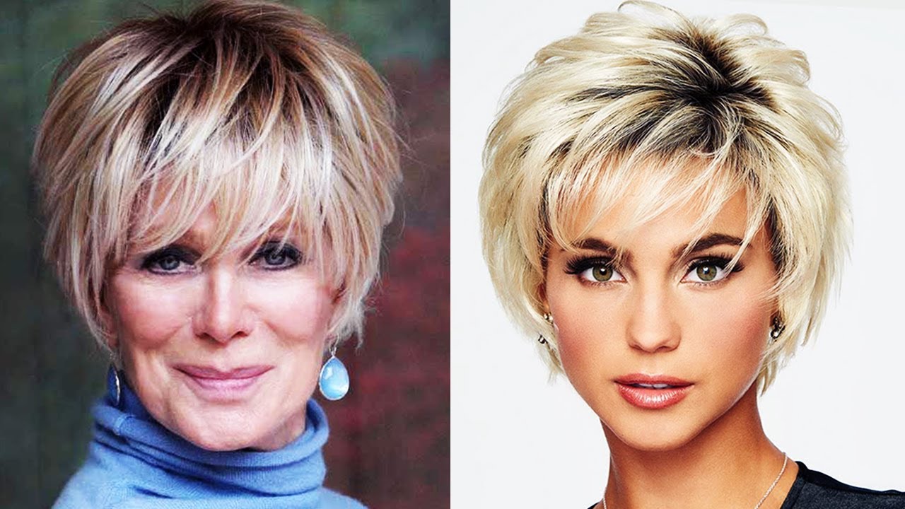 Popular haircuts for ladies over 60, how to choose the best one.